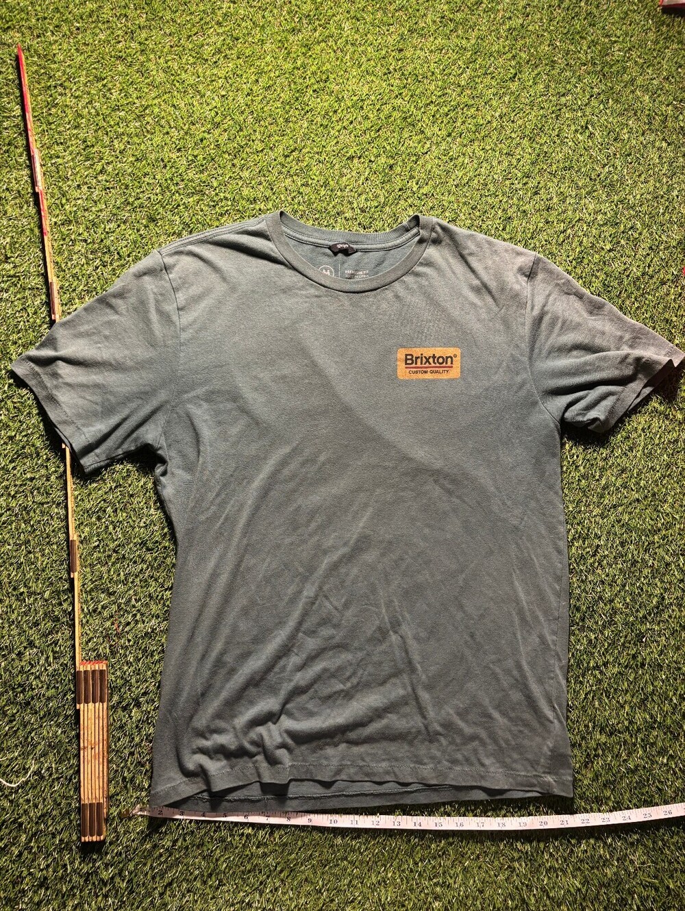 y2k half sleeve brixton shirt